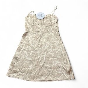 Princess Polly Champagne Pop Mini Dress